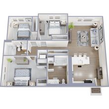 3 Bed 2 Bath 315 floor plan